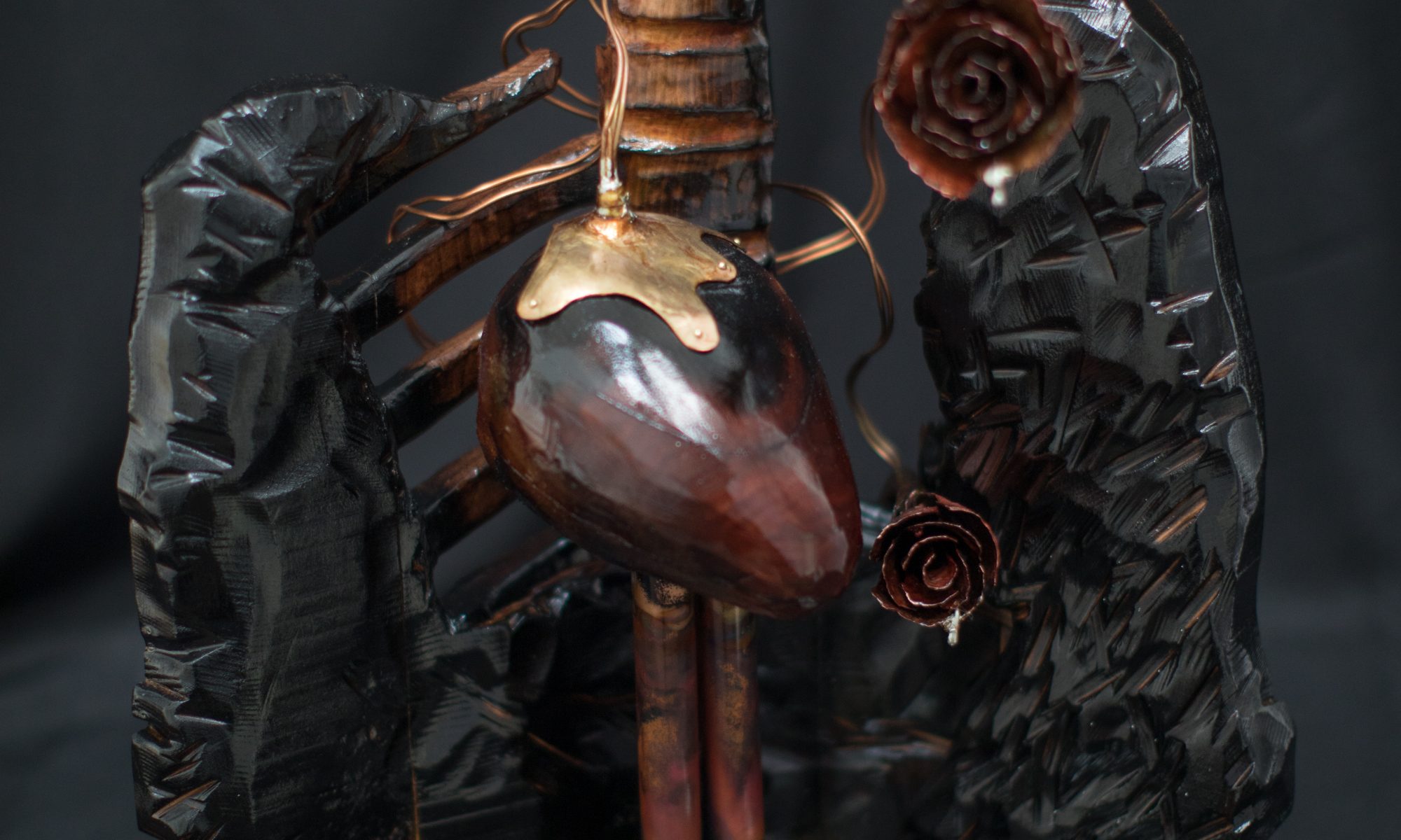 Eternal Love Heart sculpture